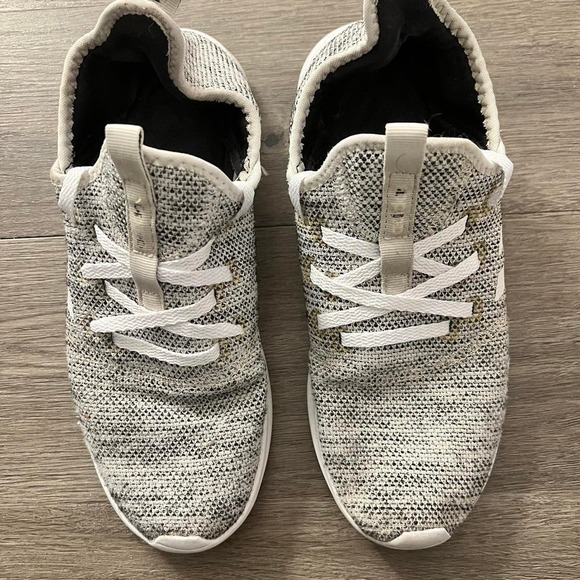 Gray adidas sneakers size 8.5 - Picture 2 of 4